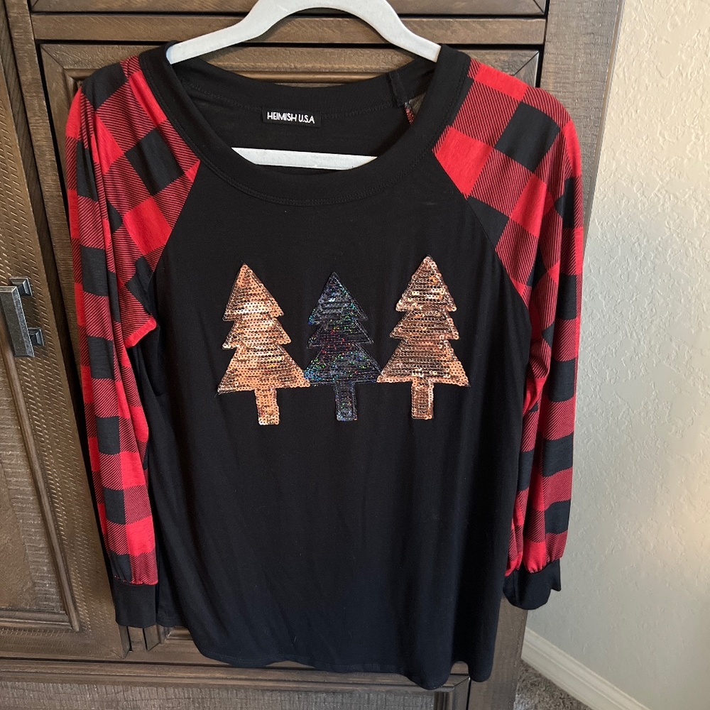 Heimish Buffalo Plaid Sequin SOLD!!!!!!